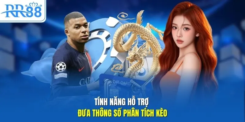 Tính năng hỗ trợ dưa thông số phân tích kèo